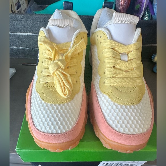 Kate Spade New York “K As In Kate Runner” Sneakers – Women’s Size 8 – NIB - Picture 7 of 11